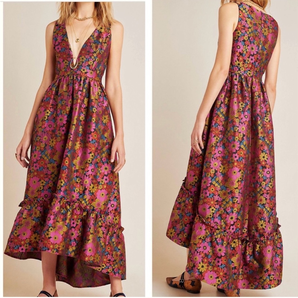 Anthropologie Hutch Rosario Maxi Dress NWT